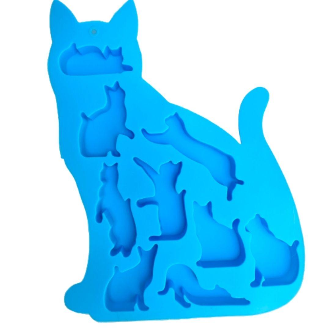 Gatitos gatos molde de silicón
