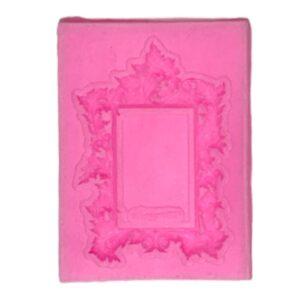 Molde de silicón para fondant marco