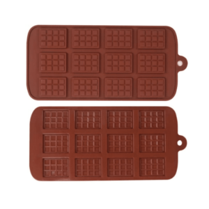 Molde de silicón mini barras de chocolate