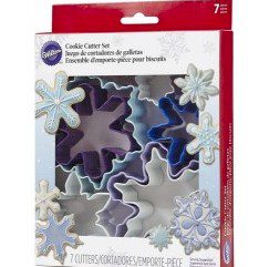 Cortadores para galleta de copo de nieve Wilton 7 piezas 3