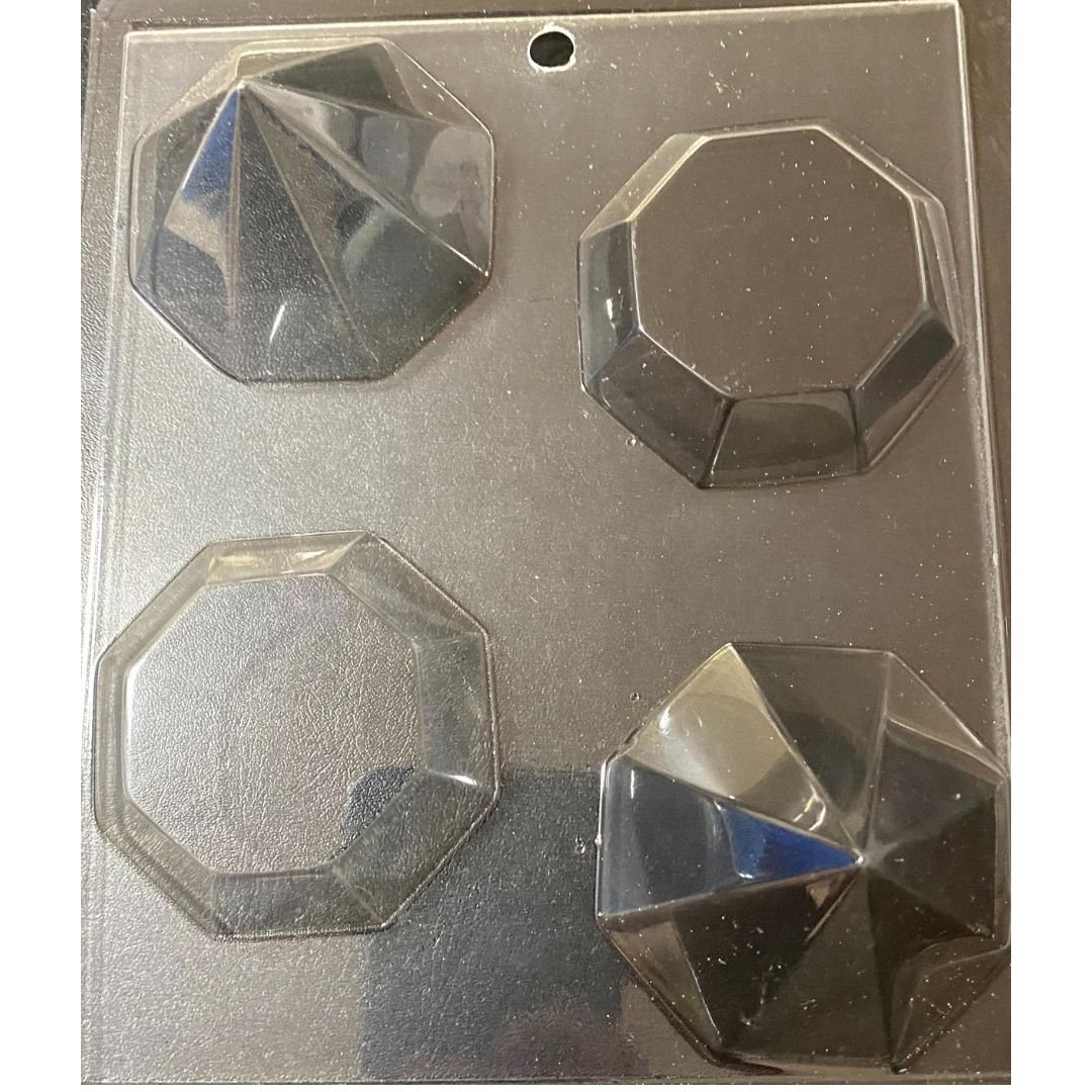 Molde de diamates 3D de acetato