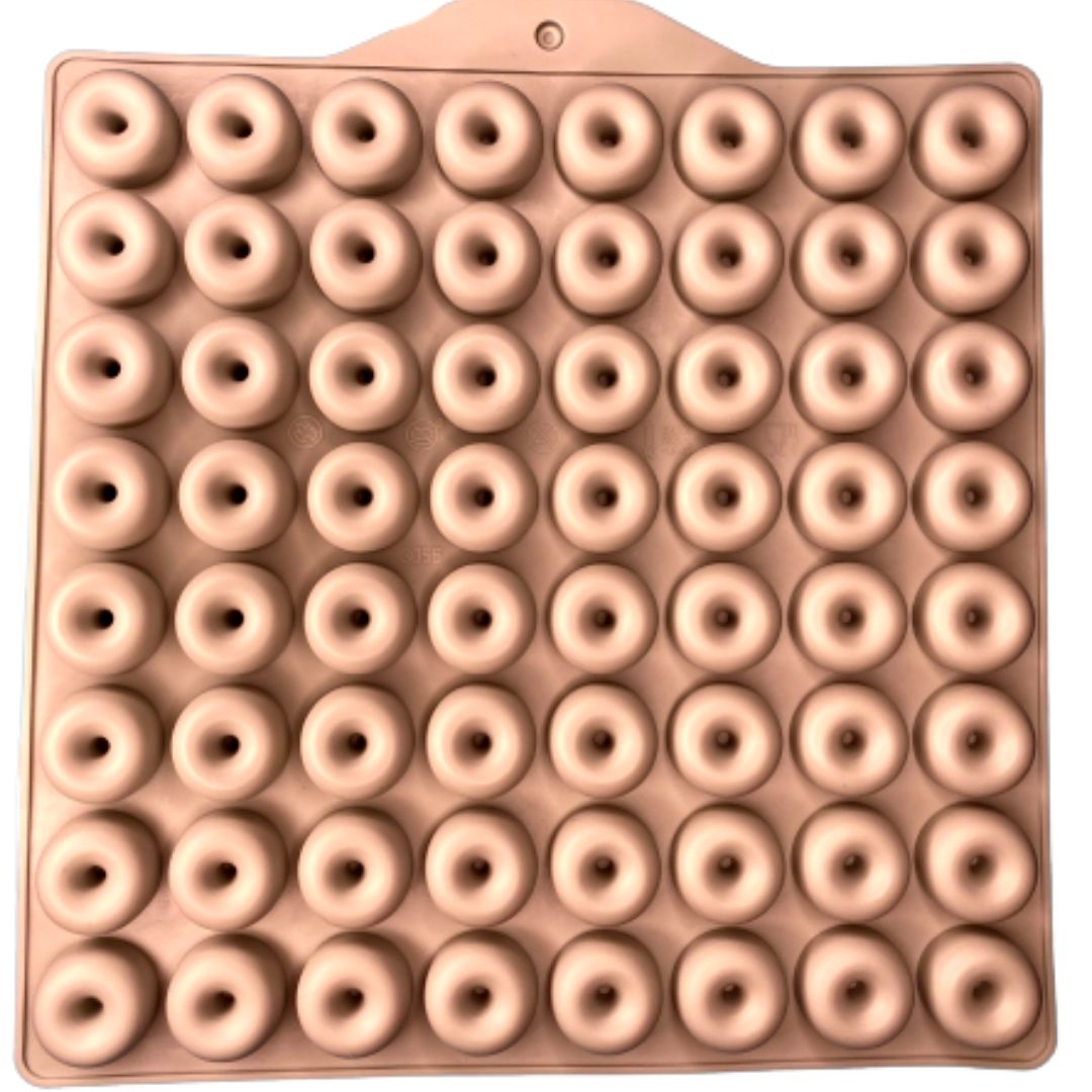 Molde de silicón de mini donas donitas