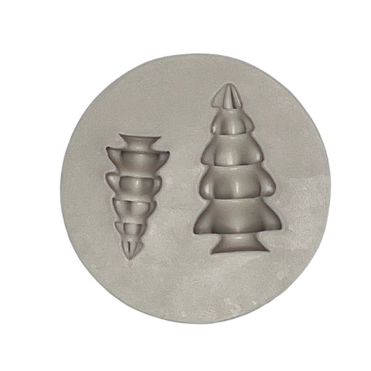 Molde de silicón para fondant árbol navideño pino