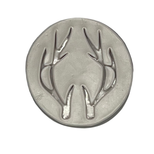 Molde de silicón para fondant cuernos de reno venado navidad