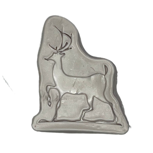 Molde de silicón para fondant reno venado