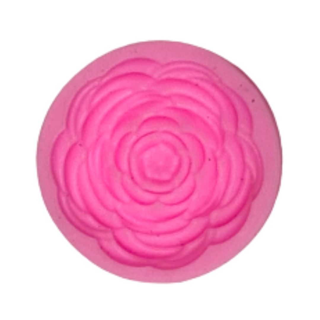 Molde de silicón para fondant rosa flor