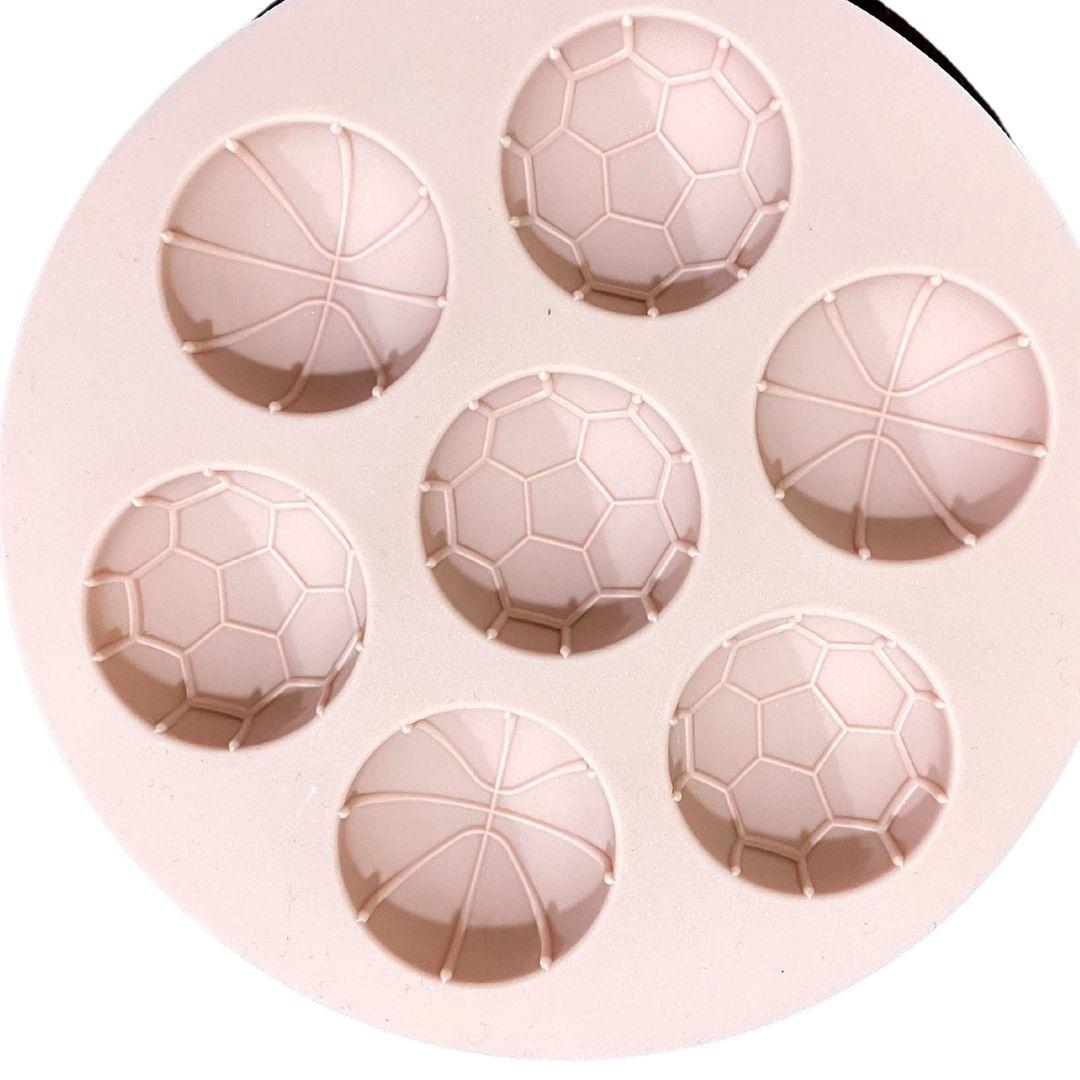 Balón de soccer futbol basketball molde de silicón