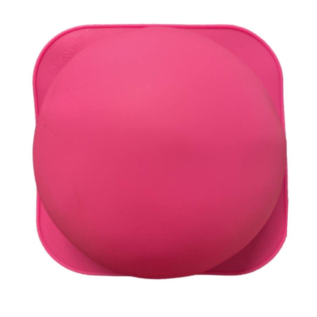 Molde de silicon redondo media esfera jumbo grande mediana para repostería diámetro 16 cm