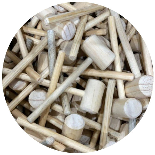 mazo de madera para reposteria